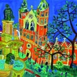 Bild aus der Ausstellung „Schau_Platz_Stadt – Braunschweig im Blick“ von Susanne Lauer in der Galerie Geyso 20 Braunschweig.