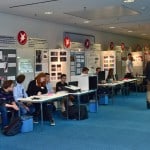 Jedes Projekt wurde an einem eigenen Stand präsentiert. Foto: Andreas Greiner-Napp