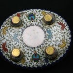Die Weihrauchschale aus Cloisonné-Emaille wurde für das Residenzschloss Braunschweig angefertigt und ist nun im Schlossmuseum zu sehen. Foto: Schlossmuseum Braunschweig