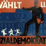 Das Wahlplakat der SPD in der Weimarer Republik zeigt den Braunschweigischen Landtag. Foto: Ausstellungskatalog