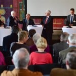 Gerhard Glogowski (rechts) während des Symposiums. Foto: Die Braunschweigische Stiftung
