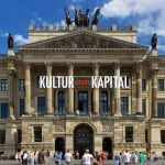 „Kultur=Kapital“ am Braunschweiger Residenzschloss 2016. Grafik: Stadt Braunschweig