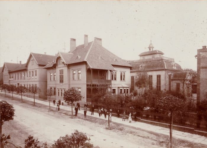 Seesen, Jacobsonschule um 1899. Foto: Archiv Jacobson Gymnasium Seesen