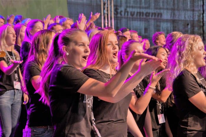 6000 bestens gelaunte Sängerinnen und Sänger werden in Braunschweig erwartet. Foto: Evangelisch-lutherische Landeskirche/Foto: Nico Haase