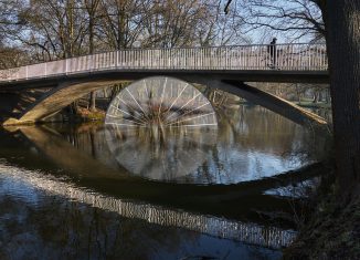 Flashback, Drachenbrücke im Bürgerpark. Grafik: Stadt Braunschweig