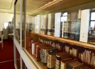 Der Lesesaal der Bibliothek der alten Universität Helmstedt steht bald wieder für Forschungsarbeiten zur Verfügung. Foto: Andreas Greiner-Napp