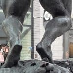 Tritt sich Herkules die Füße auf dem Löwenkopf ab? Foto: Thomas Ostwald