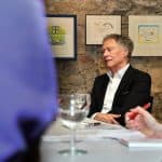 Joachim Prüsse und seine Ehefrau Karin ermöglichen die Ausstellung mit ihrer Stiftung. Foto: Prüsse Stiftung/Andreas Greiner-Napp