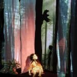 Lisa im Zauberwald. Foto: Figurentheater Fadenschein