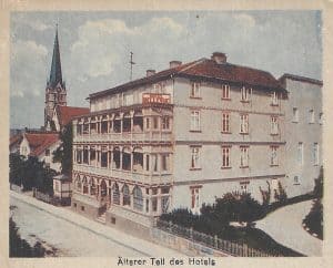 Ansichtskarte vom Hotel „Ernst August“ aus dem Jahr 1925. Archiv: Markus Weber