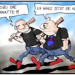 Karikatur von Kostas Koufogiorgos