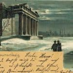 Alte Postkarte vom Portikus. Archiv: Thomas Ostwald