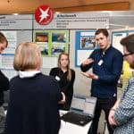Christoph Heise, Lukas Knöfel und Vanessa Scherbarth forschten über „BlueCrystal“. Foto: Andreas Greiner-Napp