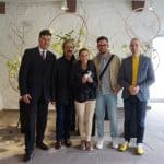 Geschäftsführer Axel Richter zusammen mit Dr. Michael Heretsch, Dr. Sarah Heretsch, Edward Sykes und Museumsleiter Dr. Christian Lechelt. Foto: Die Braunschweigische Stiftung.