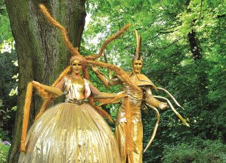 Walk Acts sind ein Markenzeichen der Sommernacht am Kaiserdom. Foto: SBK/Andreas-Greiner Napp