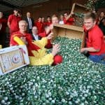 Die Brauerei Härke übergab dem Museum 2,2 Millionen Kronkorken, die zur Finanzierung der Umbauten beitragen. Foto: Henrik Bode