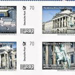 Ausschnitt aus dem Briefmarkenbogen