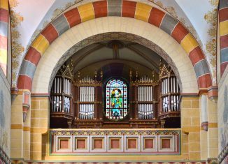 Die Furtwängler&Hammer-Orgel im Kaiserdom Königslutter. Foto: Stiftung Braunschweigischer Kulturbesitz/Andreas Greiner-Napp