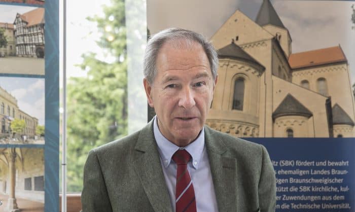 Dr. Gert Hoffmann, Präsident der Stiftung Braunschweigischer Kulturbesitz, zog am Freitag Bilanz seiner 12-jährigen Amtszeit. Foto: Peter Sierigk