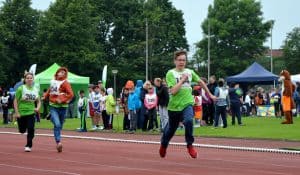 Um gute Zeiten ging es bei den Sprintdisziplinen auf der Laufbahn des Stadions am Salzgittersee.