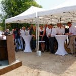 Richard Borek während seiner Begrüßung. Foto: Siegfried Nickel