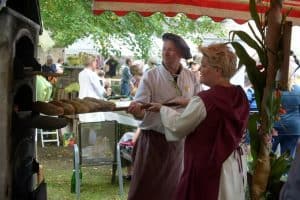 Traditionelles Handwerk (hier Bäcker) prägt den Riddagshäuser Dorfmarkt. Foto: Riddagshäuser Bürgerschaft