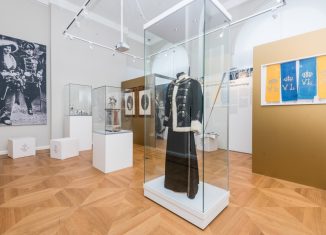 Blick in den Sonderausstellungraum. Foto: Küstner/Schlossmuseum