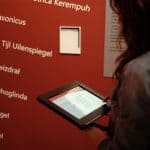 Tablets bieten den Besuchern vielfältige Informationen. Foto: Meike Buck