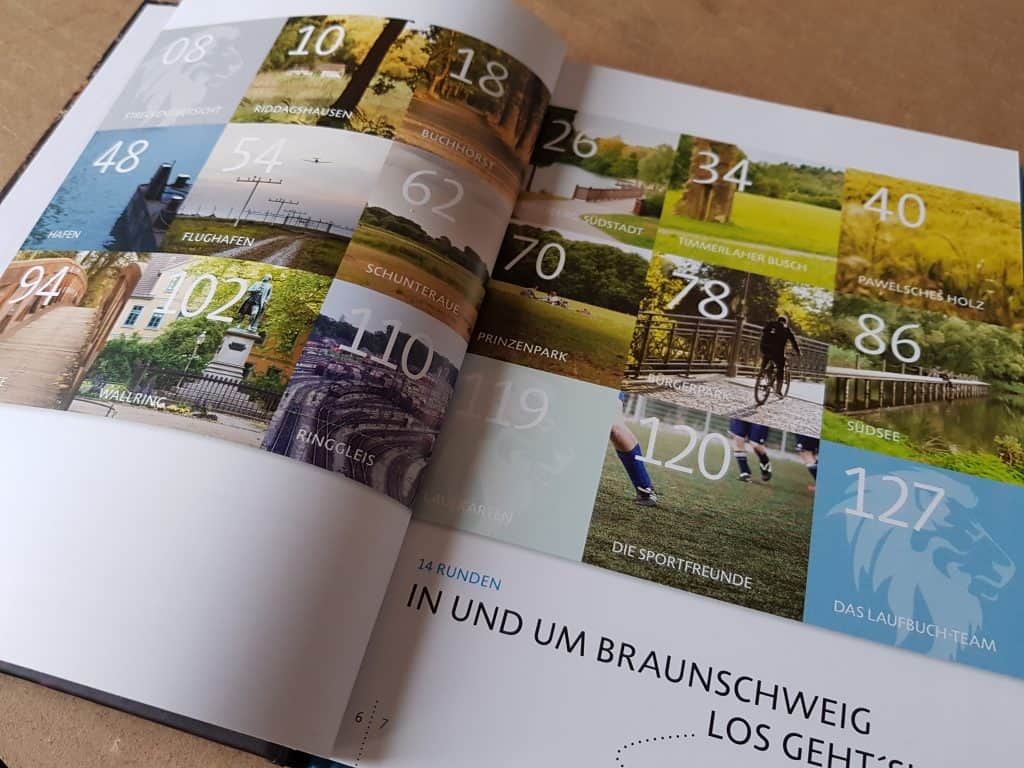 Das Laufbuch für Braun­schweig-Fans