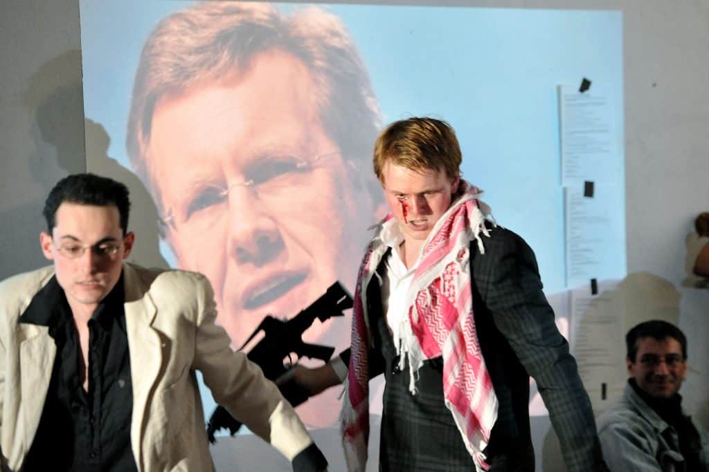 Sprung­brett zum Hierbleiben