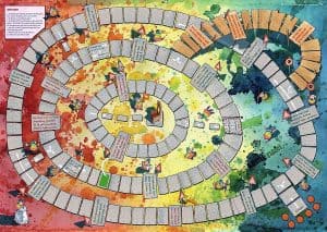 Das Leben eines Künstlers als Brettspiel Der Löwe