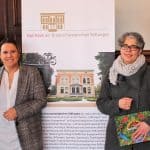 Susanne Hauswaldt (2.v.r.) während der Amtsübergabe an Insa Heinemann (2.v.l.) mit Christine Schultz und Axel Richter, Geschäftsführendes Vorstandsmitglied der Braunschweigischen Stiftung. Foto: Löwe