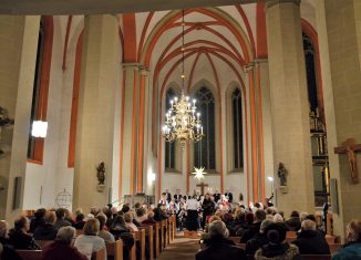 Das Collegium vocale in der Braunschweiger St. Petri-Kirche. Foto: Collegium vocale