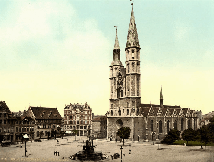 Der Hagenmarkt um 1900. Foto: Screenshot Broschüre