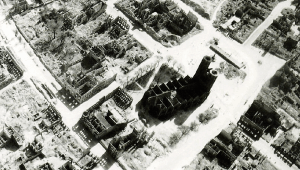 Der Hagenmarkt im Mai 1945. Foto: Screenshot Broschüre