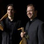 Das Duo Marc Lewon und Paul Kieffer widmet sich der Lautenmusik des Mittelalters, u.a. der Wolfenbütteler Tabulatur. Foto: Festival