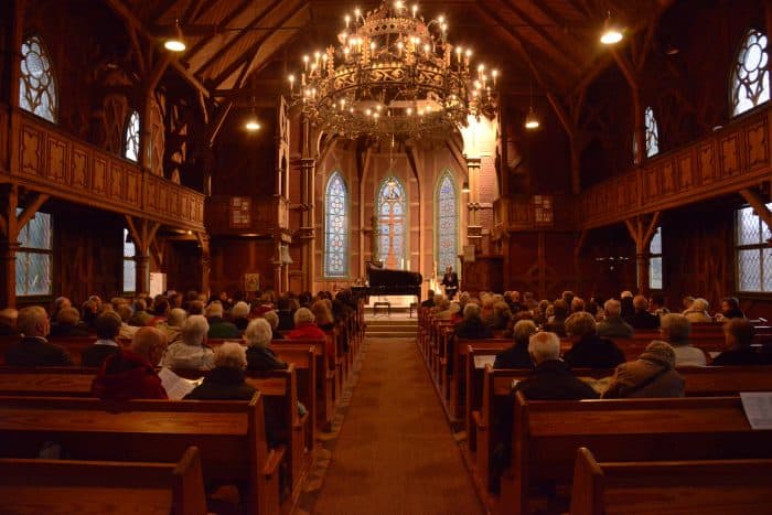 Das Festival ist schon viele Jahre zu Gast in der Trinitatiskirche in Braunlage. Foto: Verein Braunlager Maikonzerte.