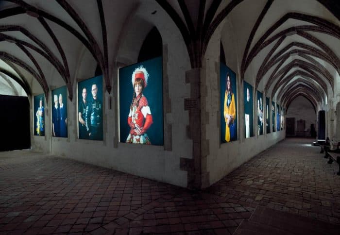 Blick in den Kreuzgang der Brüdernkirche. Foto: Klaus G. Kohn