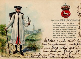 Braunschweiger Spargel wurde früh zu einer Delikatesse. Foto: Postkarte Archiv Thomas Ostwald