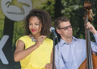 Shereen Adam trat 2016 bei Jazz im Park auf. Foto: Braunschweigische Landschaft/Sebastian Schollmeyer