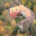 Der Schlosspark in Wendhausen aus der Luft: Foto: Braunschweigische Landschaft/ Thomas Liebig