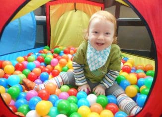 Besonderer Anziehungspunkt für die Kinder ist das Bällebad. Foto: Sozialdienst katholischer Frauen Braunschweig