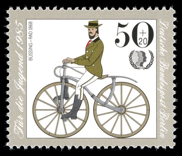 Da Kommt Ein Fahrrad Um Die Ecke Original