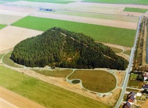 Der Seilbahnberg aus der Luft. Foto: Archiv Lengede