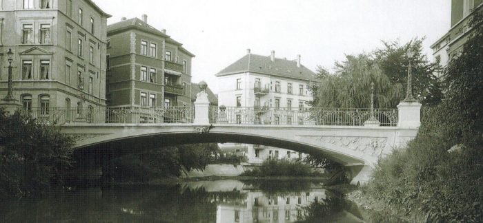 Die Gaußbrücke im Jahr 1905. Foto: Stadt Braunschweig