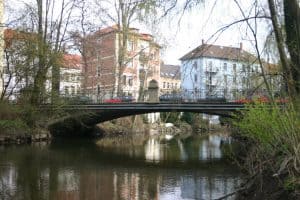 Die Gaußbrücke in ihrem aktuellen Zustand. Foto: Elmar Arnhold