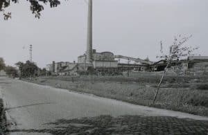 Brikettfabrik Trendelbusch ( OT von Runstedt ). Abgerissen um 1960. Foto: LK Helmstedt, Kreisheimatpflege