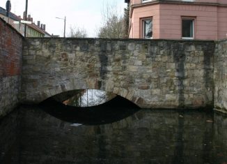 Die Brücke an der Neustadtmühle, Nordwest-Ansicht. Foto: Elmar Arnhold