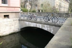 Die Brücke an der Neustadtmühle, Südost-Ansicht. Foto: Elmar Arnhold