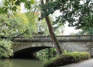 Die Theaterbrücke, Nordansicht. Foto: Der Löwe